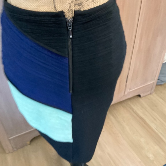 Maeve for Anthropologie color block skirt SZ 0 - Picture 9 of 15